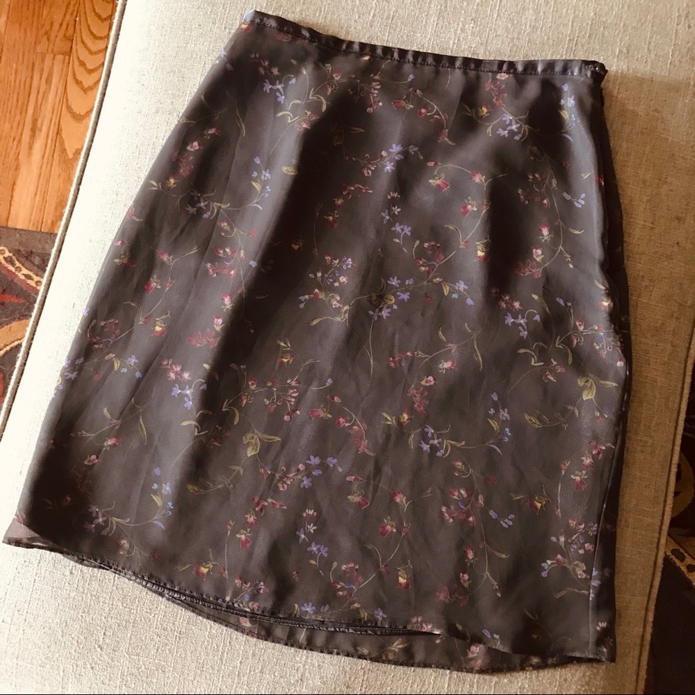 Taupe Vintage The Limited skirt - Picture 2 of 6